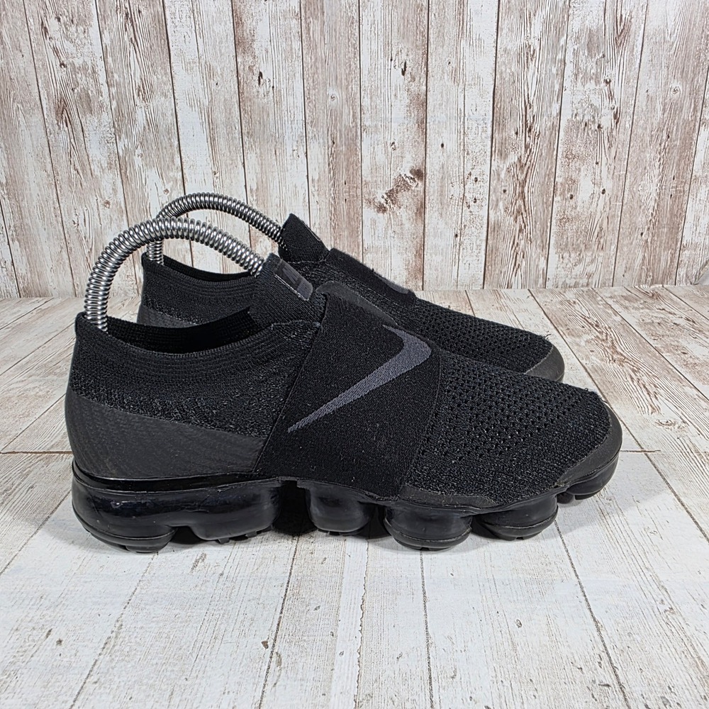 Nike Air VaporMax Flyknit Moc 2 Black Anthracite AJ6599-003 Womens Sneakers